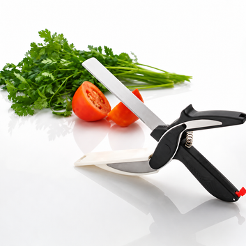 Smart Clever Cutter – 2-in-1 Kitchen Knife & Chopping Board Scissors