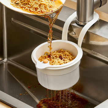 Kitchen Sink Drain Basket, Sink Strainer Basket, Anti Clog Sink Drain Filter, Universal Sink Waste Catcher