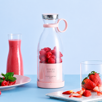 Portable Electric Juicer Blender Bottle – USB Rechargeable Mini Smoothie Maker